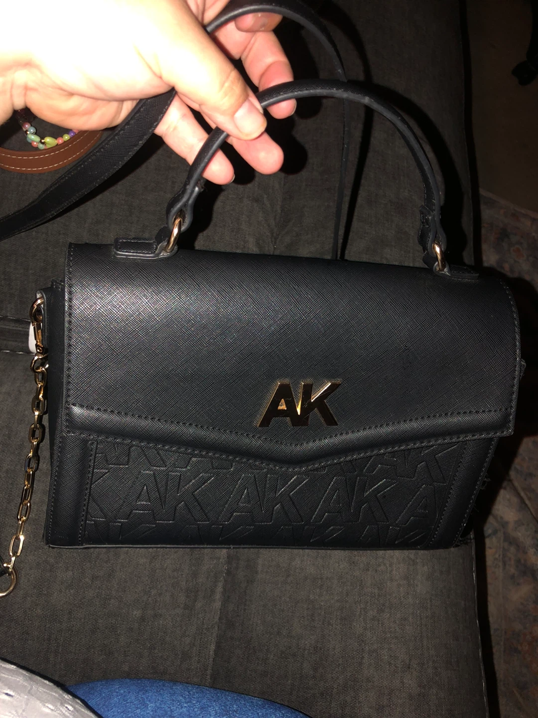 Anne Klein Black Handbag