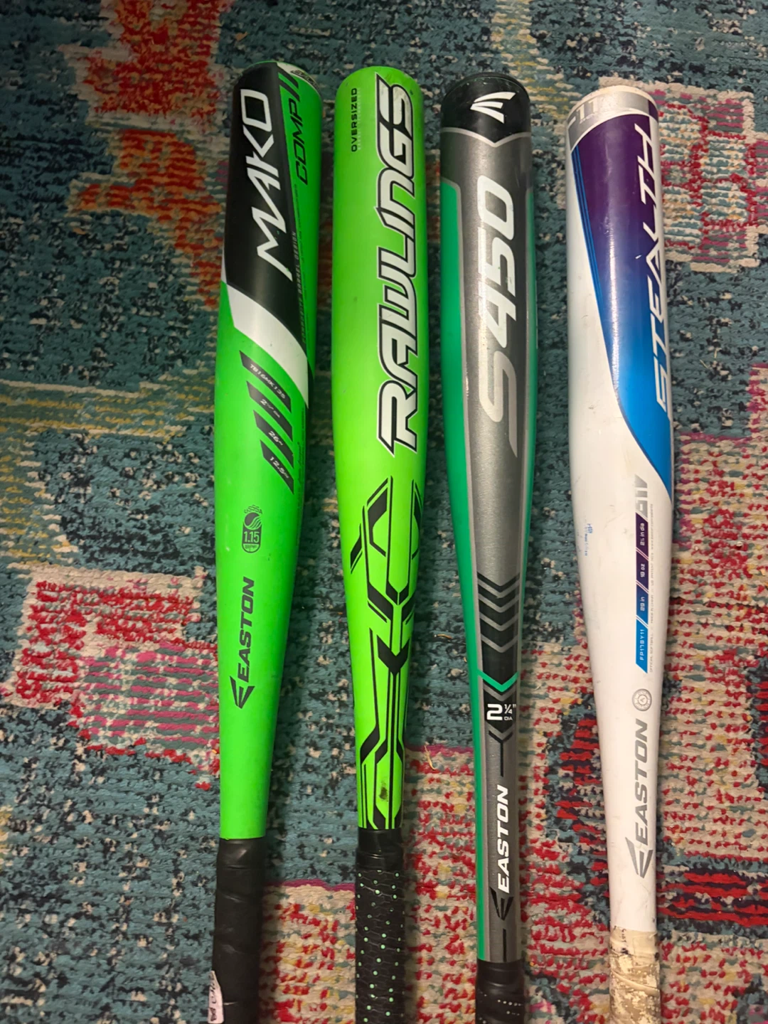 Easton Mako, Rawlings, Easton S450 & Stealth Baseball Bats - photo 4