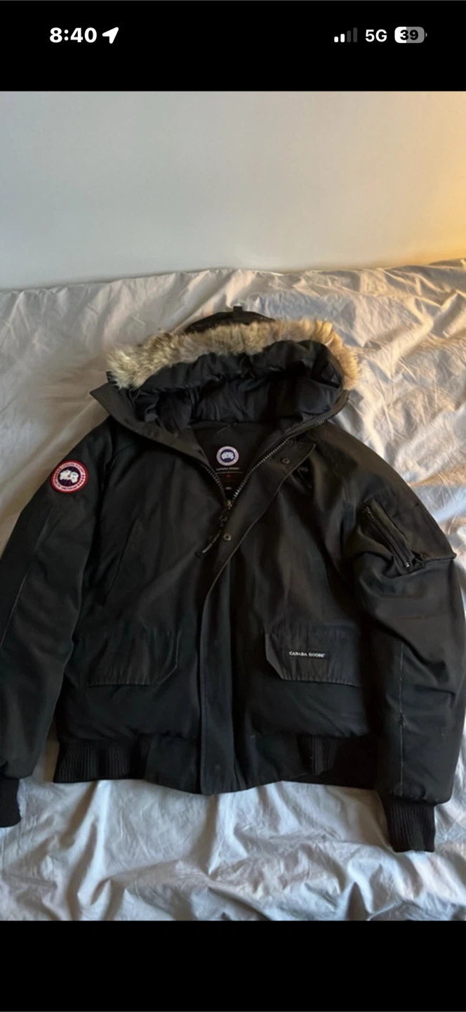 Canada Goose Black Winter Parka Jacket