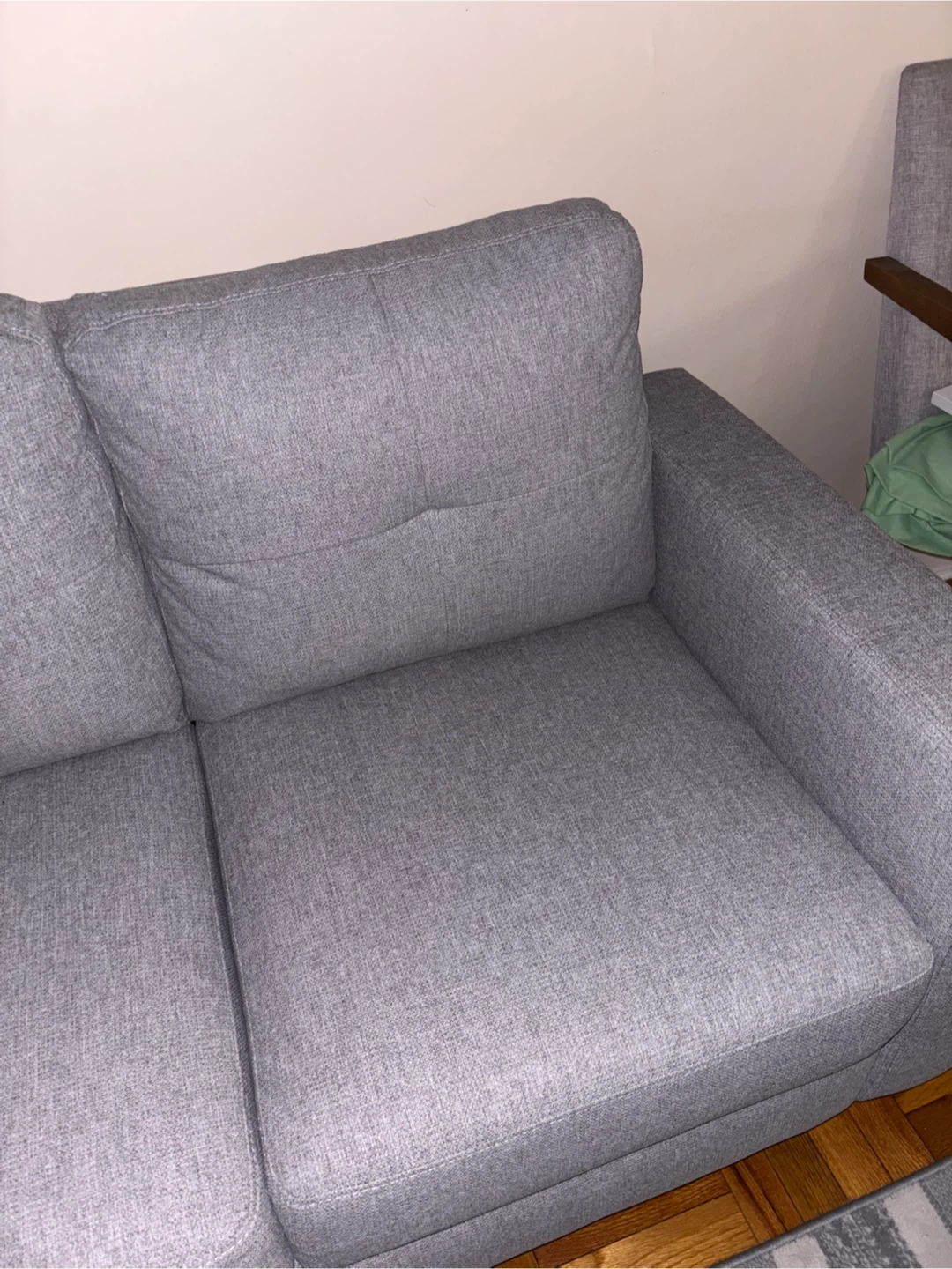 Grey Two-Seater Sofa - photo 5