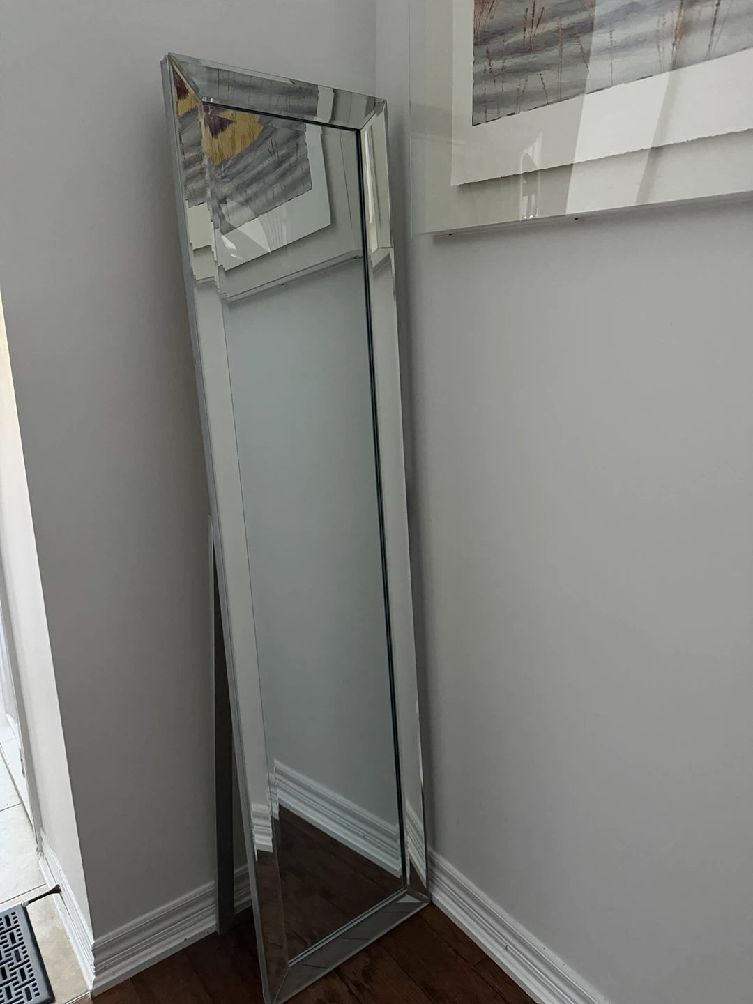 Full Length Mirrored Floor Mirror - photo 2