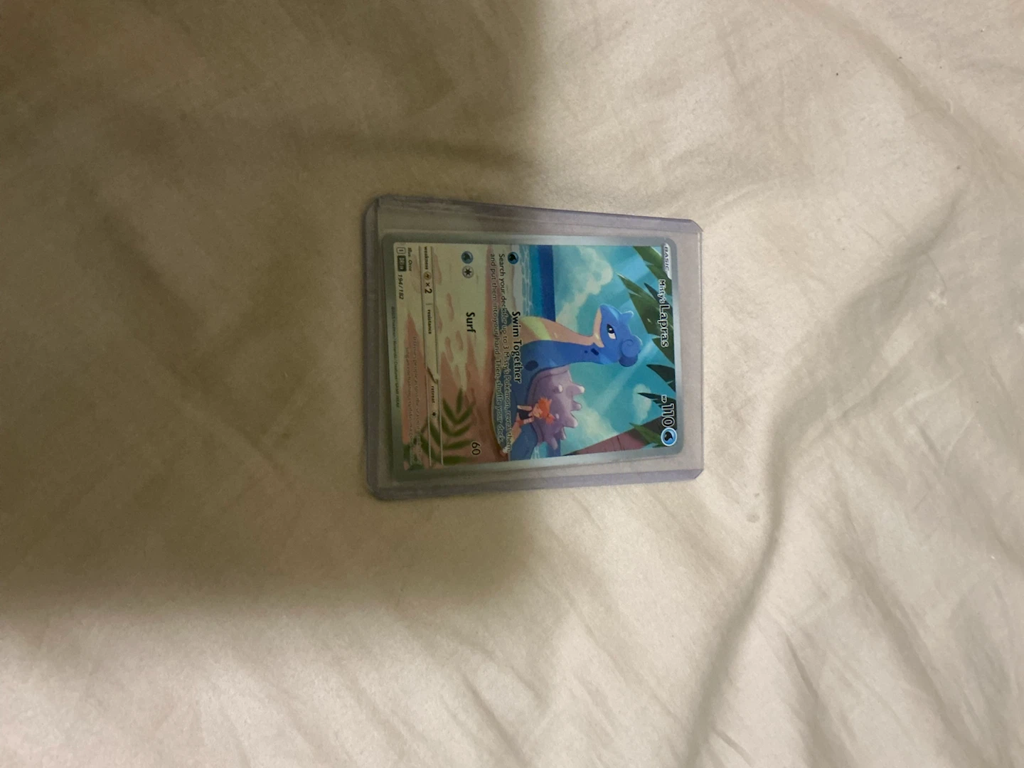 Misty’s Lapras Pokémon card