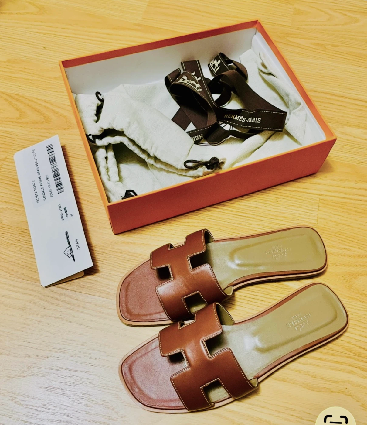 Hermès Oran Sandal - Size 38