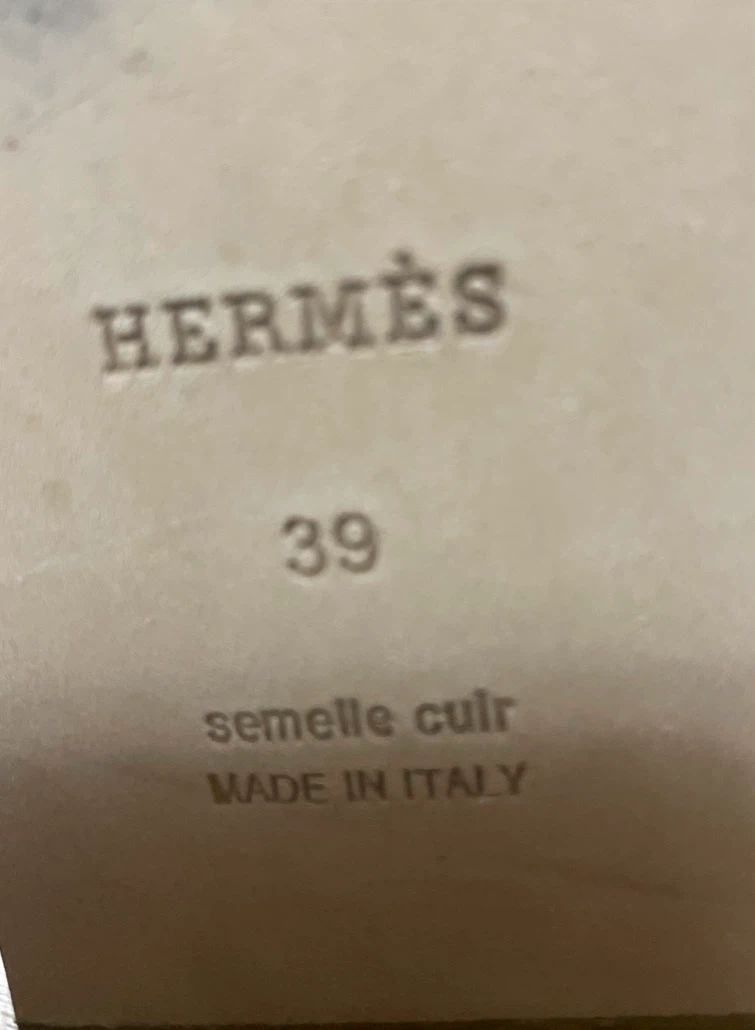 Hermès Oran Sandal - Size 38 - photo 3