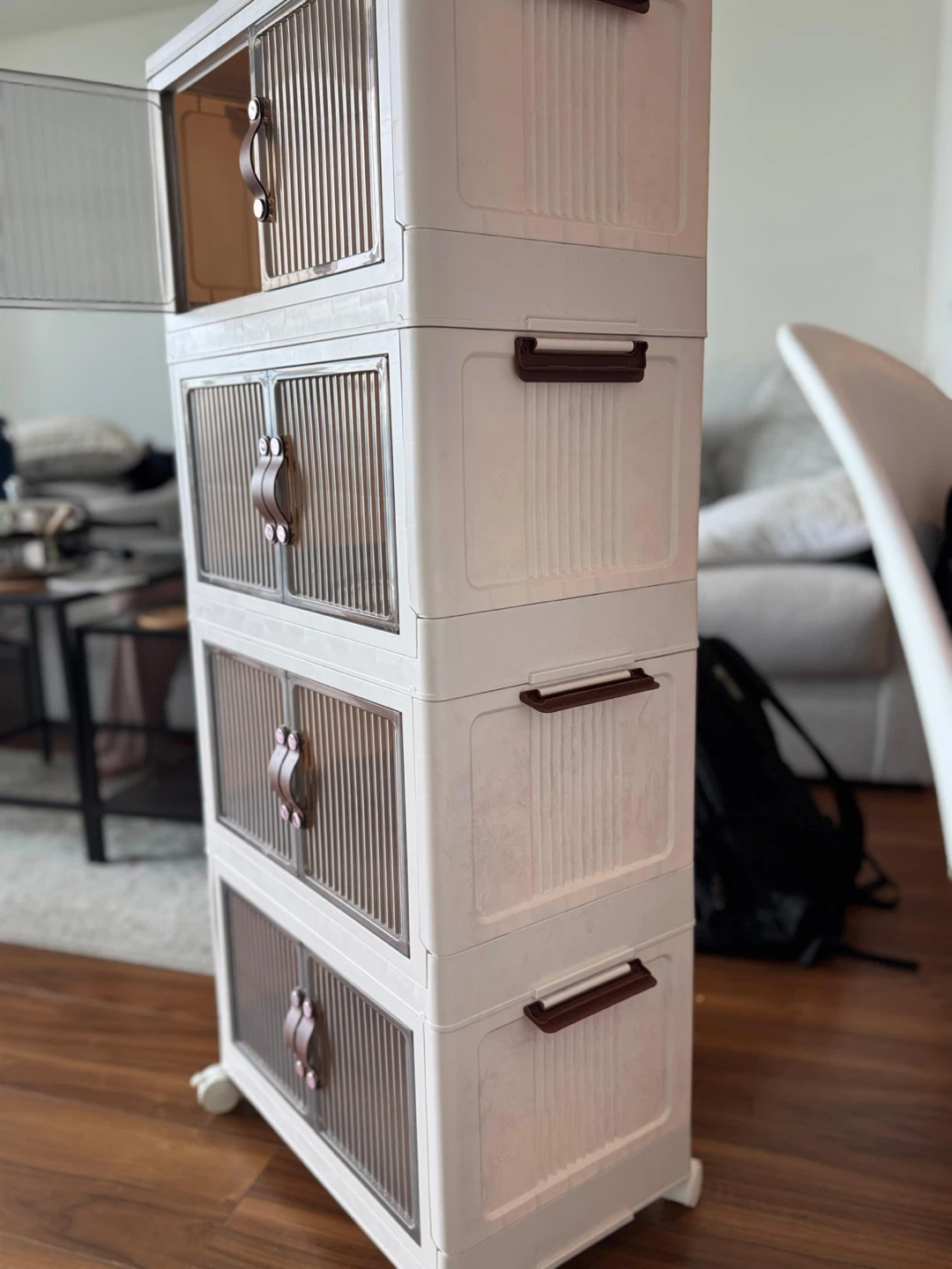 Foldable Modular Storage Cabinet