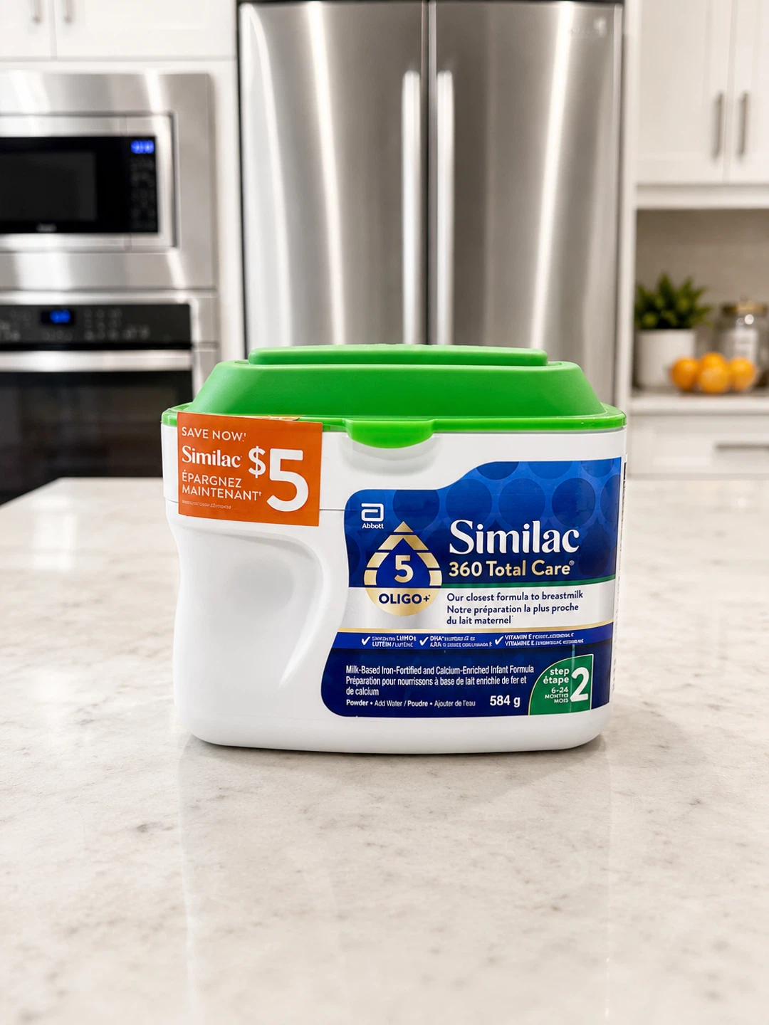 new Similac 360 Total Care Infant Formula Step 2, 584g - photo 2