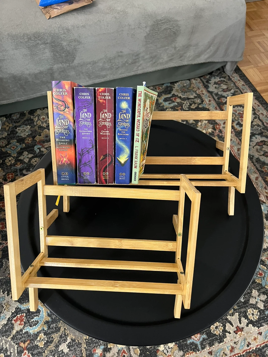 Bamboo Book Stand