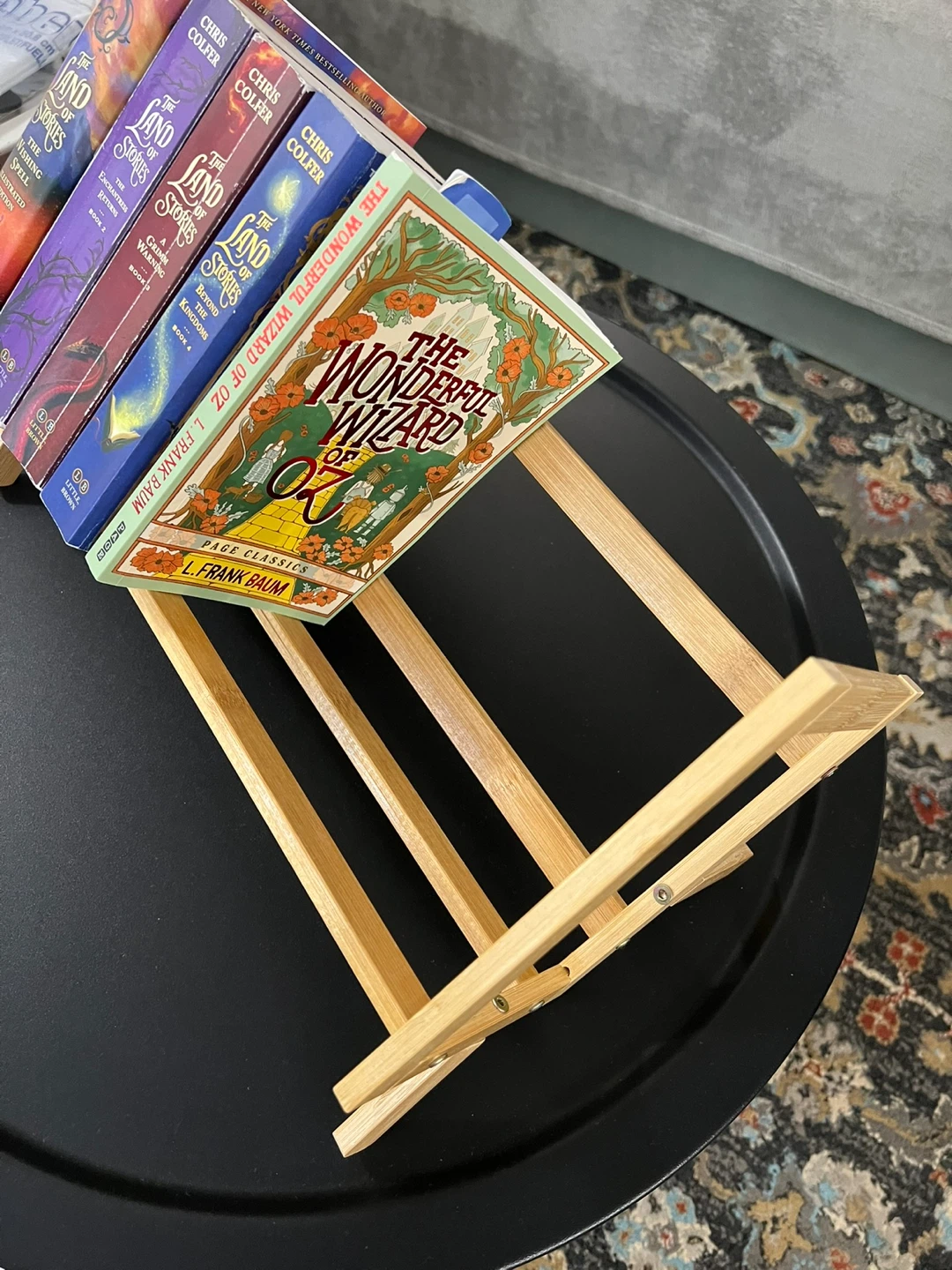 Bamboo Book Stand - photo 3