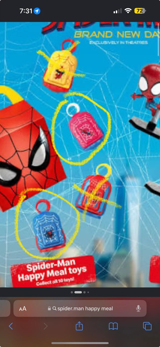 TRADING! Spider-Man Brand New Day Happy Meal Toy - photo 2