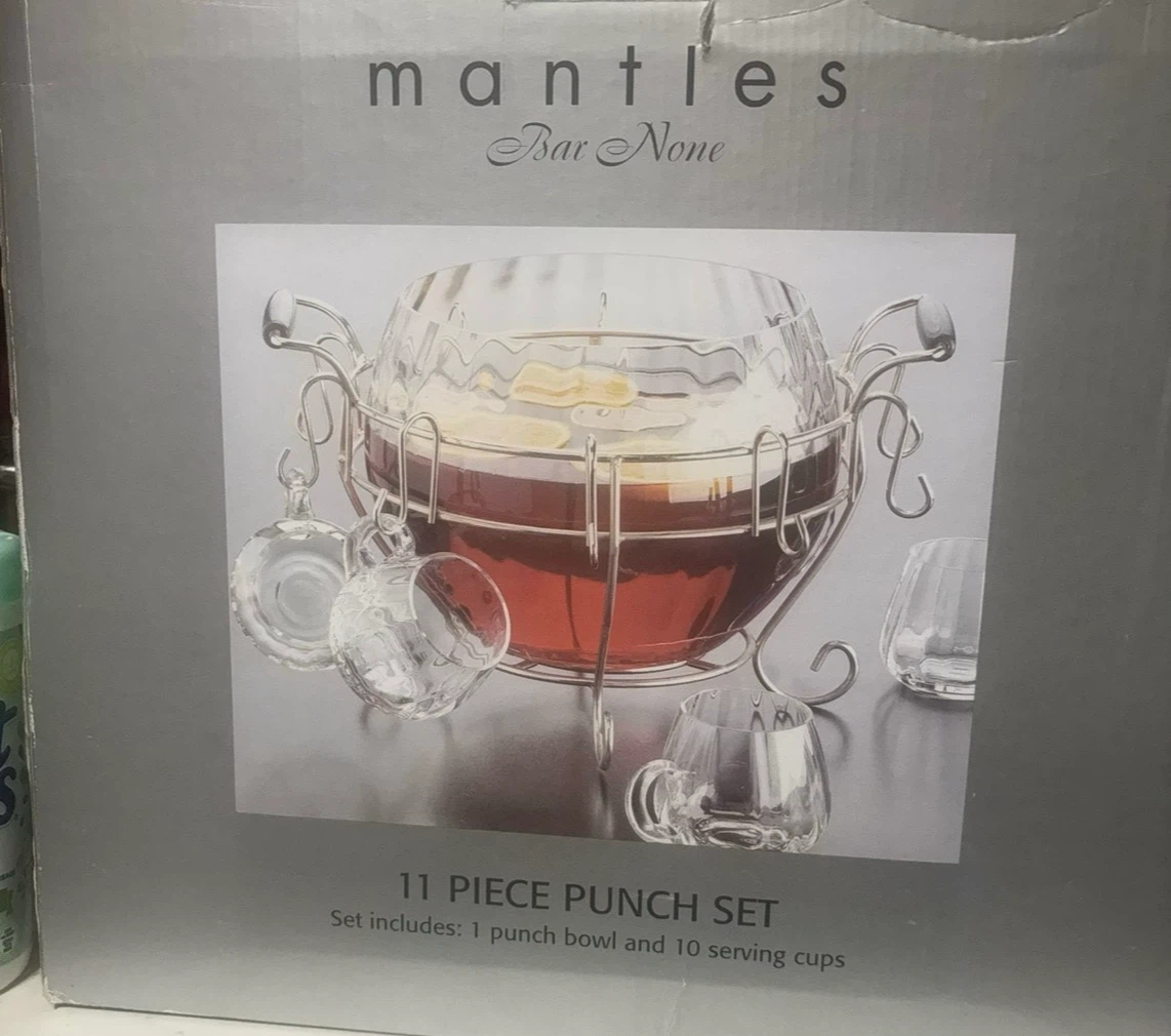 Mantles Bar None 11 Piece Punch Set