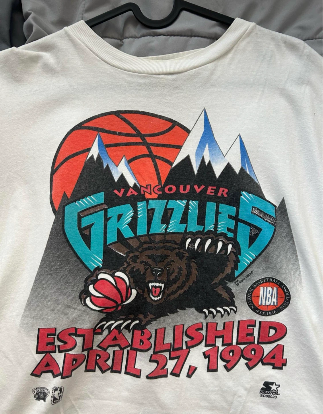 Starter Vancouver Grizzlies T-Shirt XL