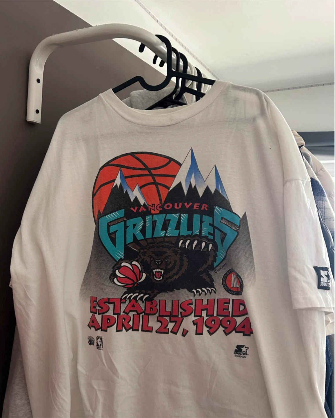 Starter Vancouver Grizzlies T-Shirt XL - photo 3