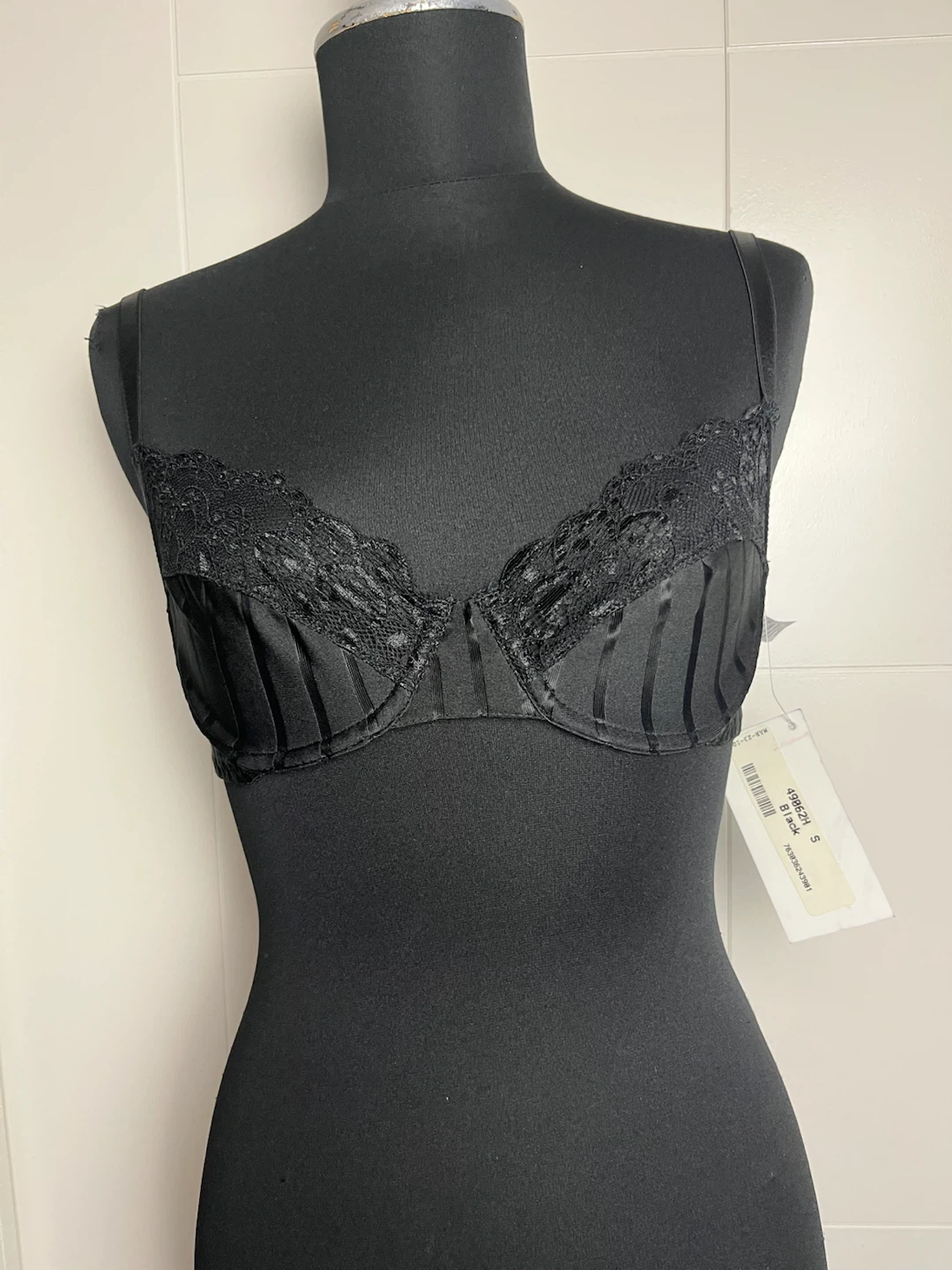 Black Bra Size S