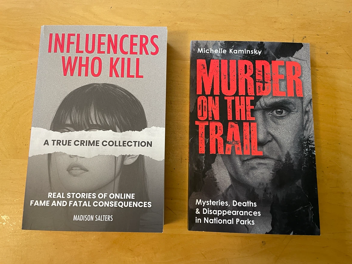 True Crime Books: Influencers Who Kill & Murder on the Trail