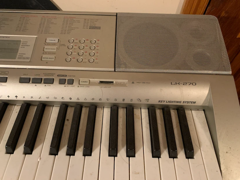 Casio LK-270 portable keyboard - photo 5