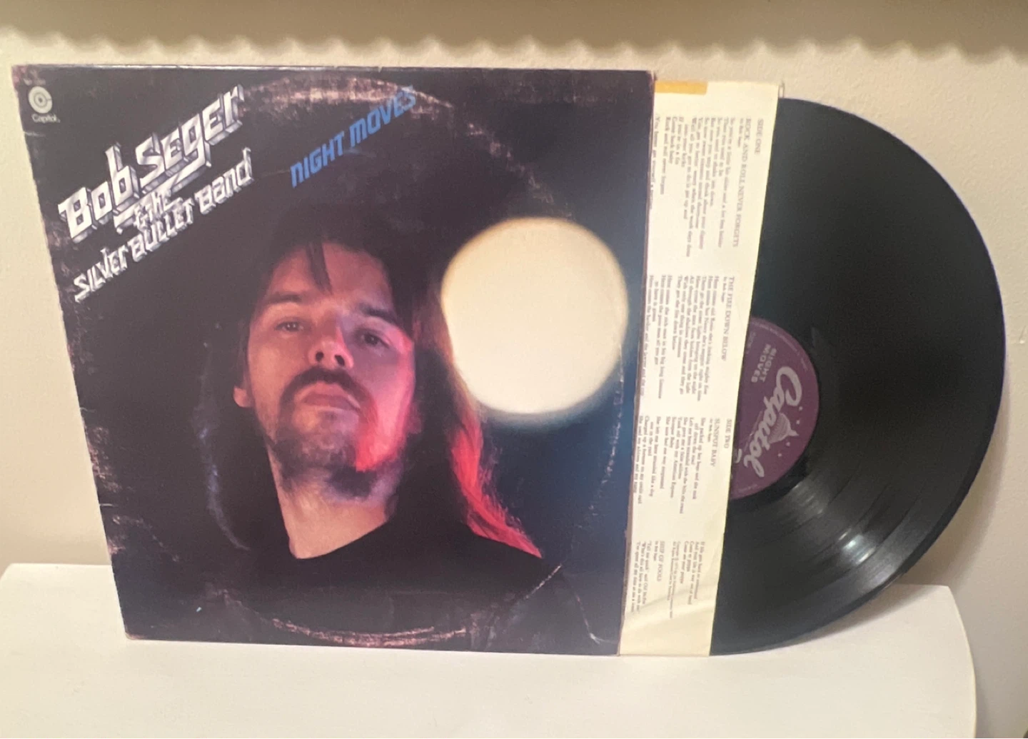 Bob Seger & The Silver Bullet Band Night Moves Vinyl Record
