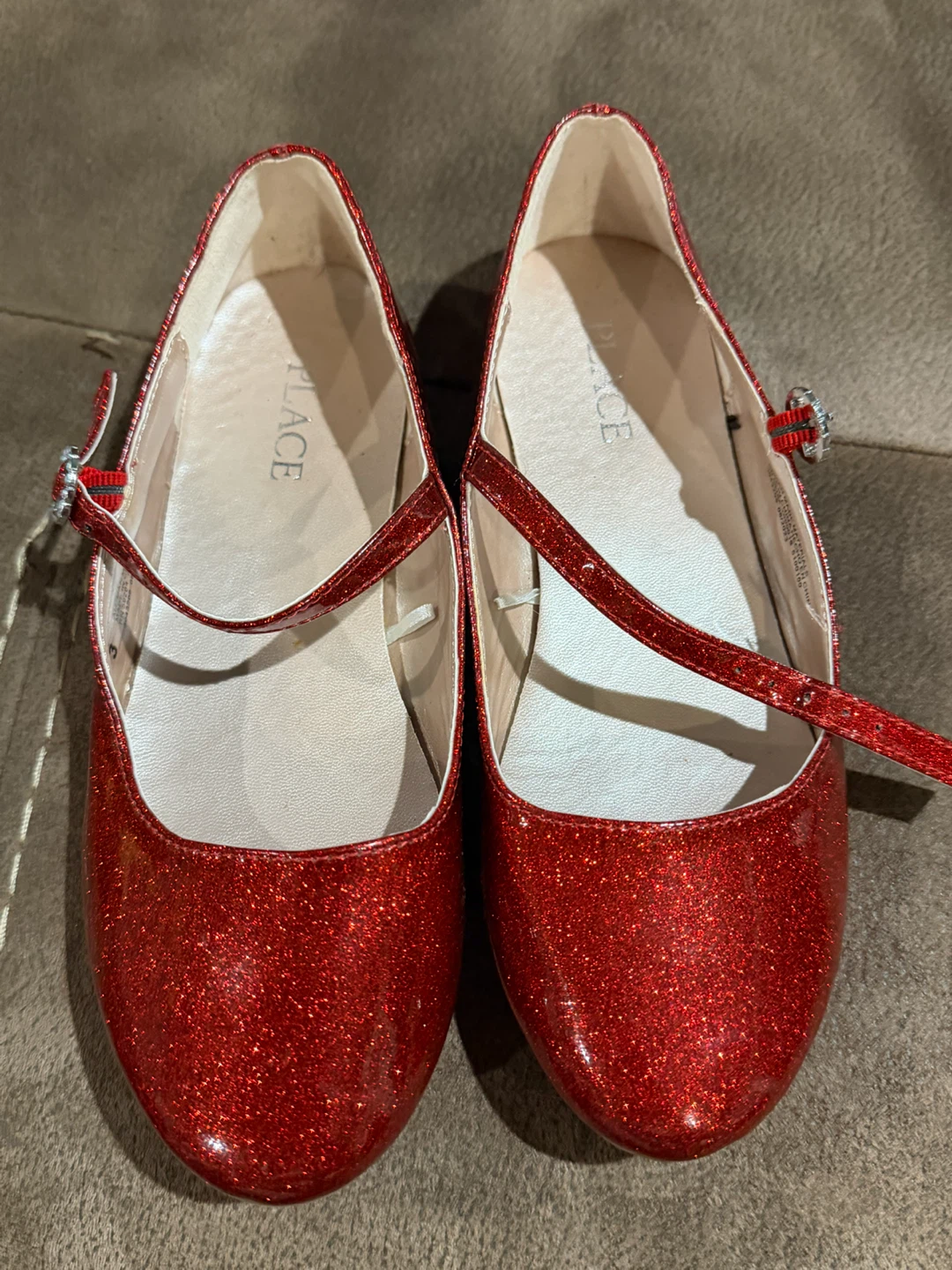 The Children's Place Red Glitter Shoes