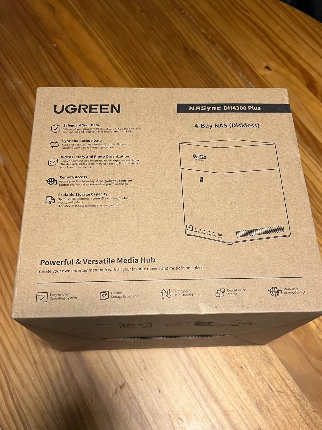 UGREEN NASync DH4300 Plus 4-Bay NAS (Diskless) - photo 2