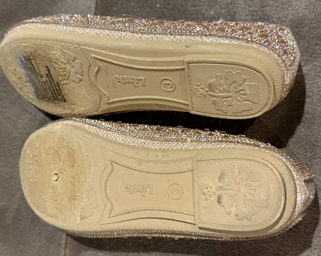 Link Memory Foam Ballerina Flats Size 3 - photo 3