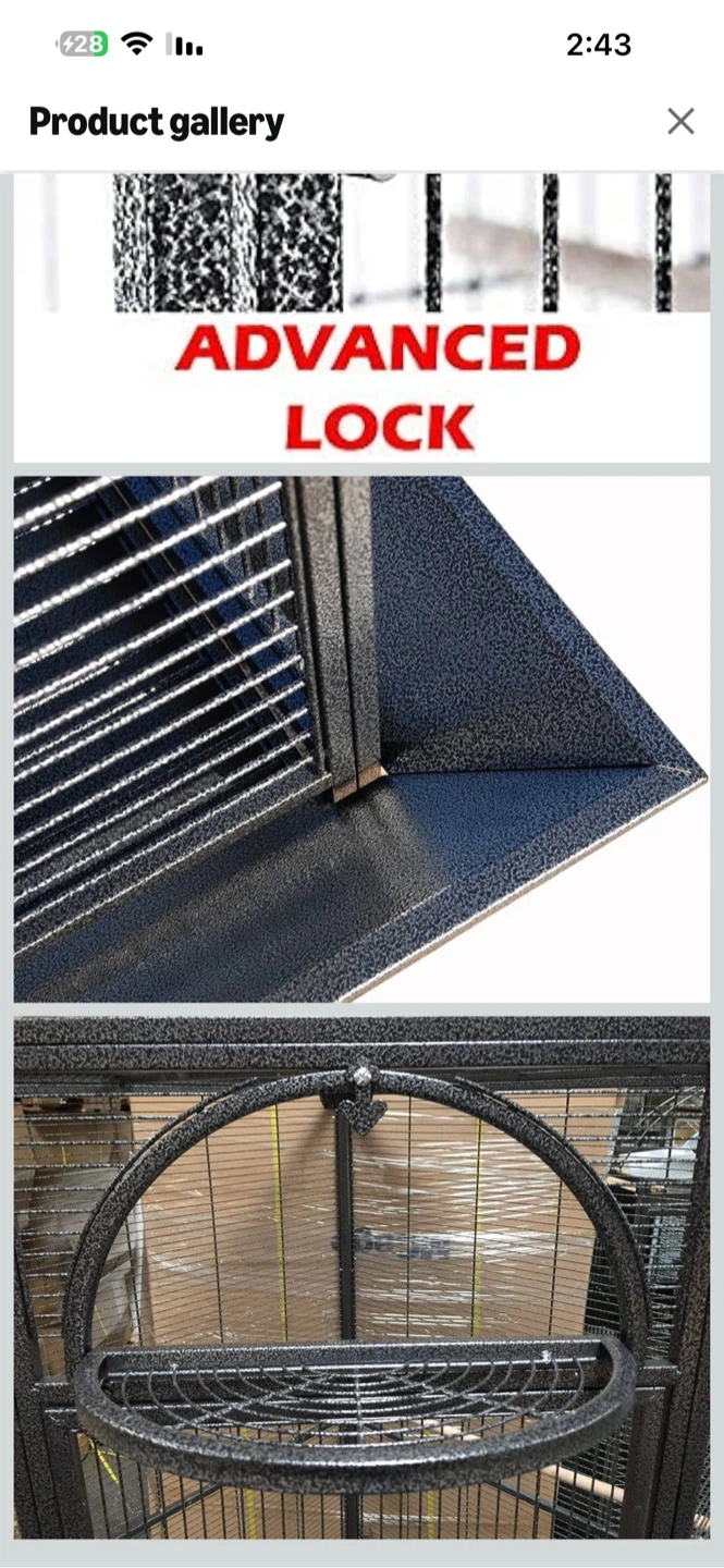 Extra Large Corner Bird Cage