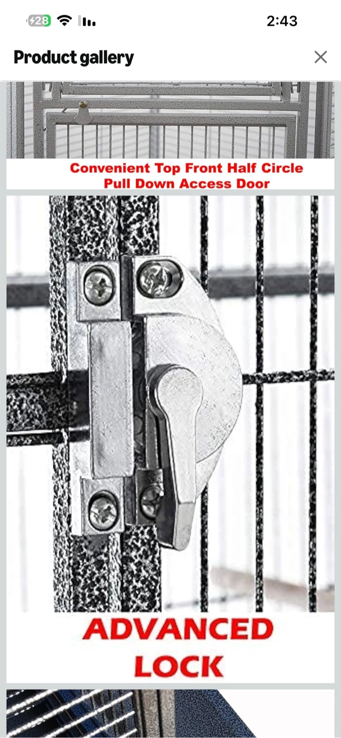 Extra Large Corner Bird Cage - photo 2