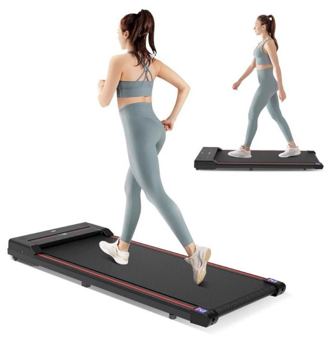Walking Pad, 2 in 1 Under Desk Treadmill