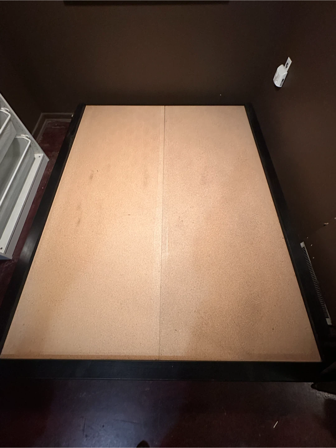 Black Platform Bed Frame (Queen) - photo 2