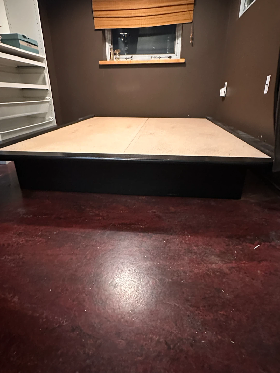 Black Platform Bed Frame (Queen) - photo 3
