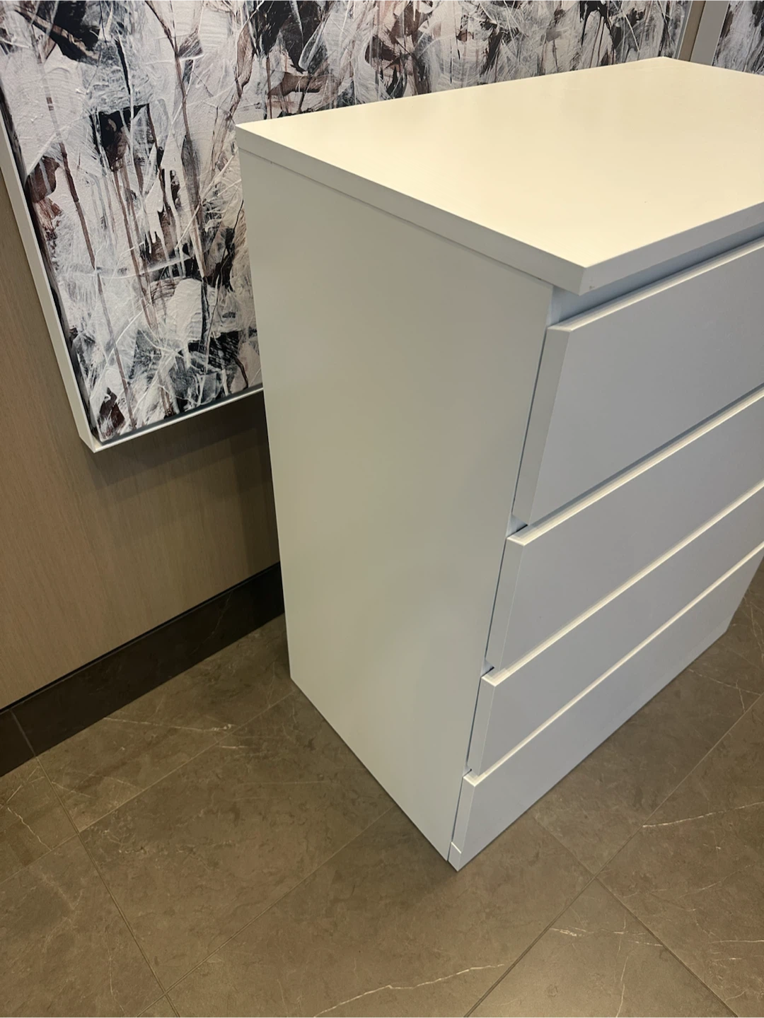 Ikea white 4 drawers dresser *Free delivery - photo 3