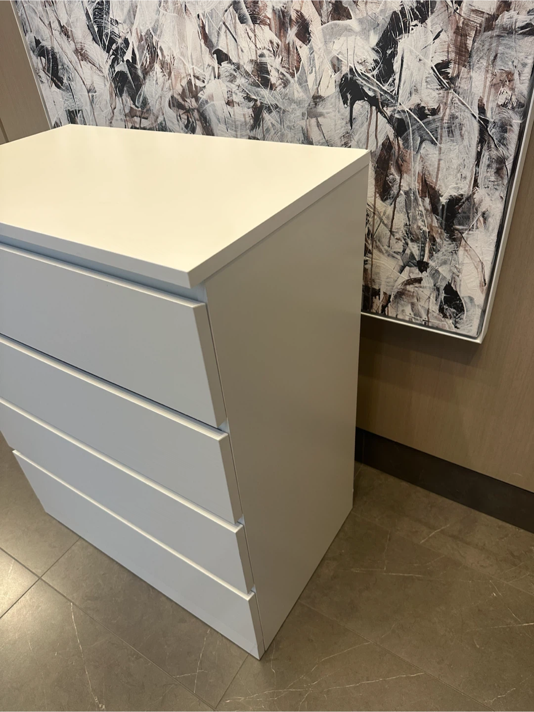 Ikea white 4 drawers dresser *Free delivery - photo 5
