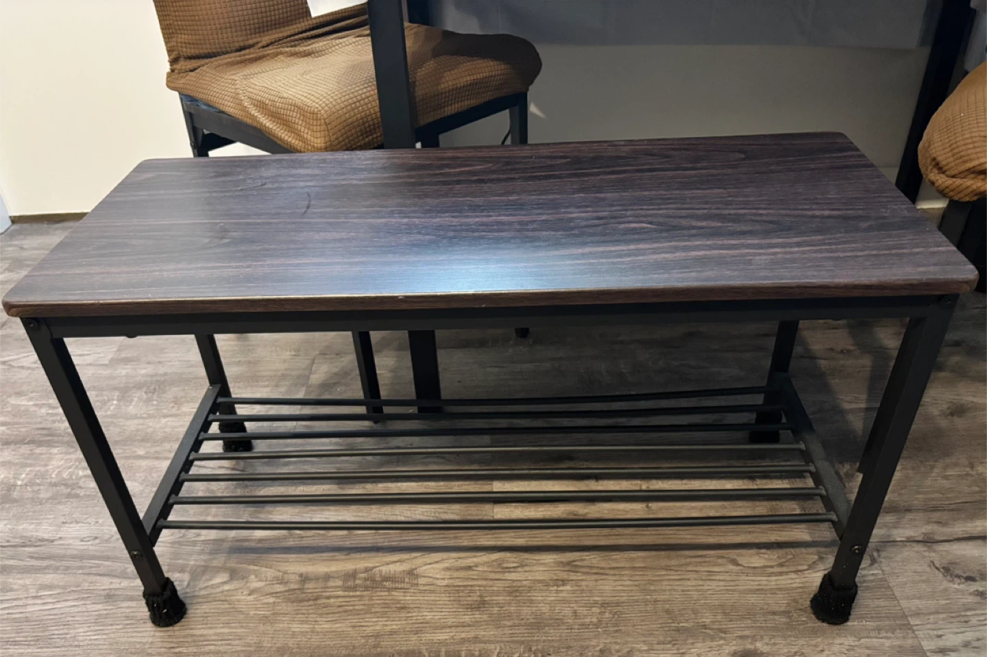 Dining Table Set with 2 Chairs and 1 Bench - Brown - photo 3
