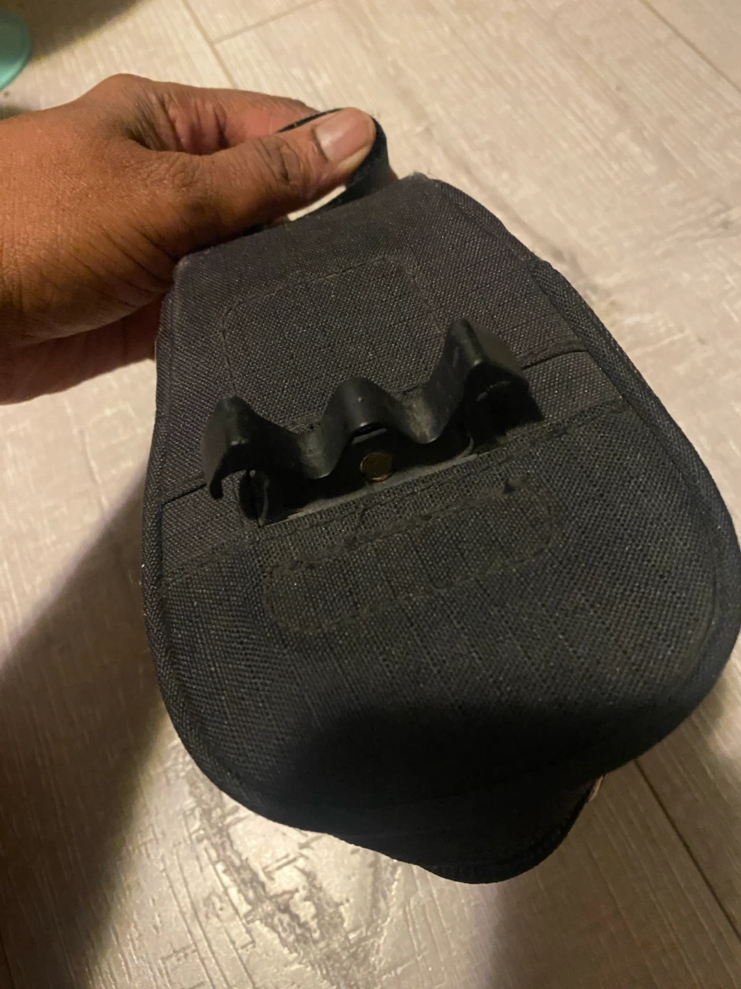 Black Bicycle Saddle Bag