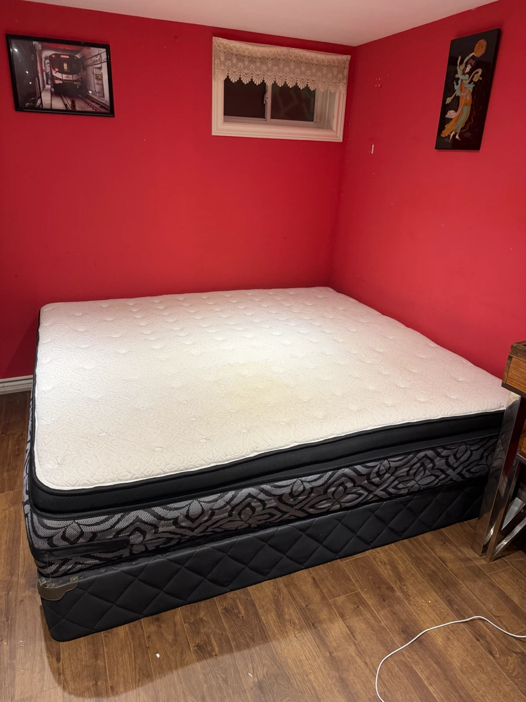 King Size Mattress and Box Spring