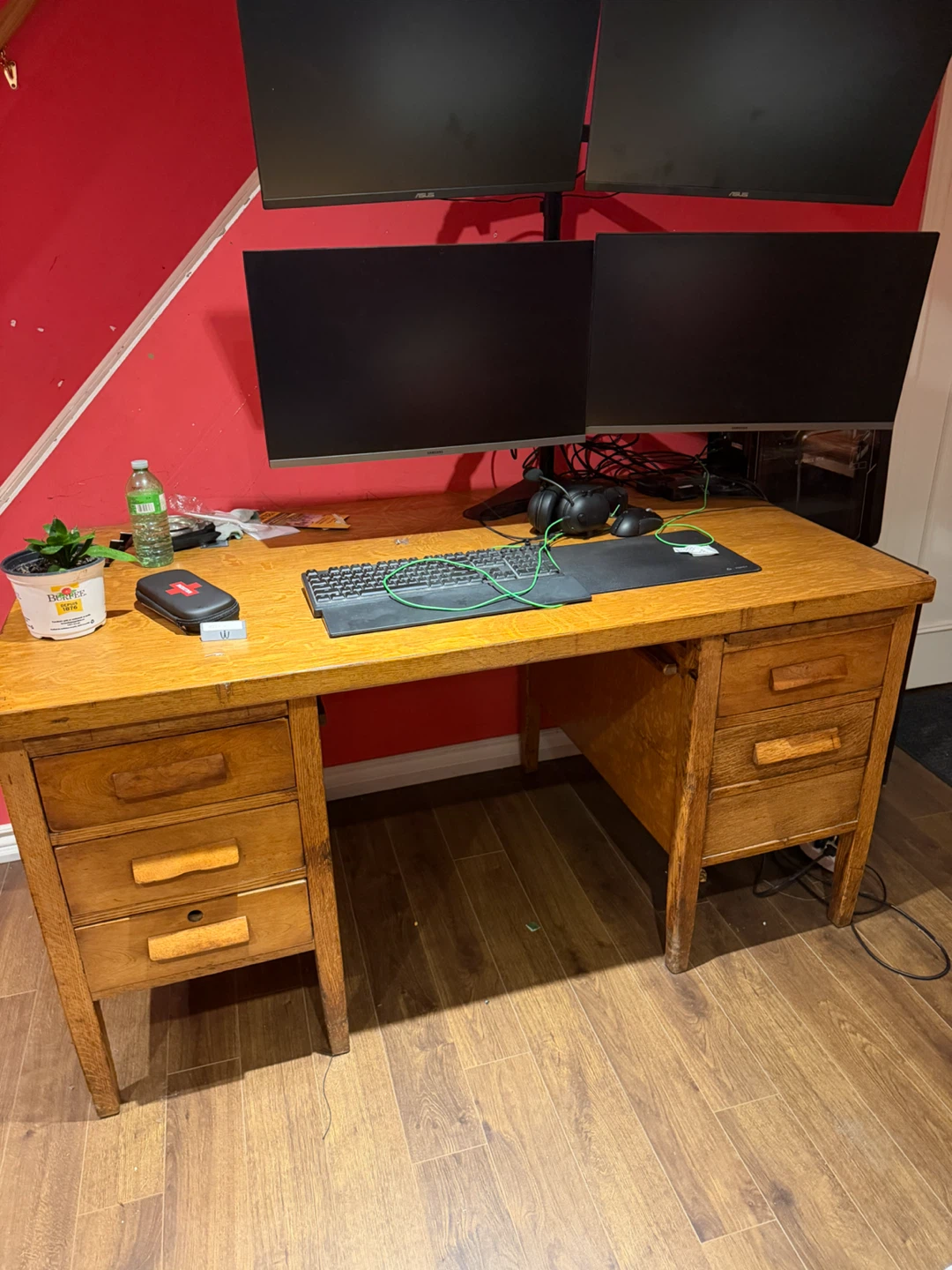 Vintage Wooden Desk