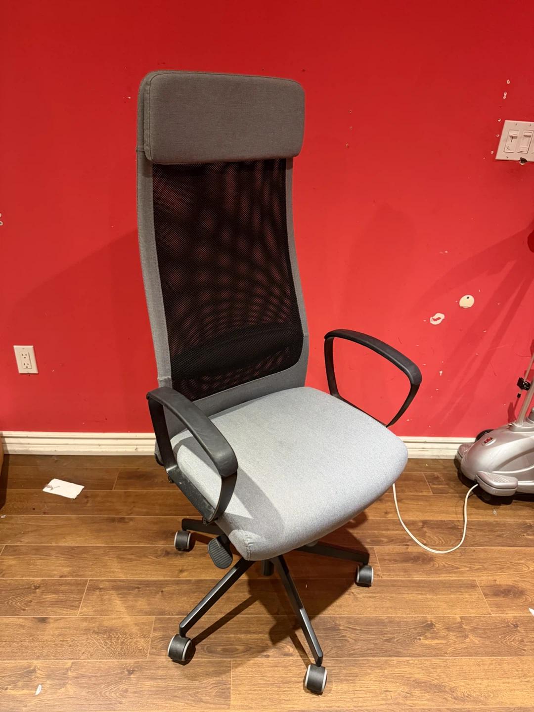 Grey Mesh Back Office Chair