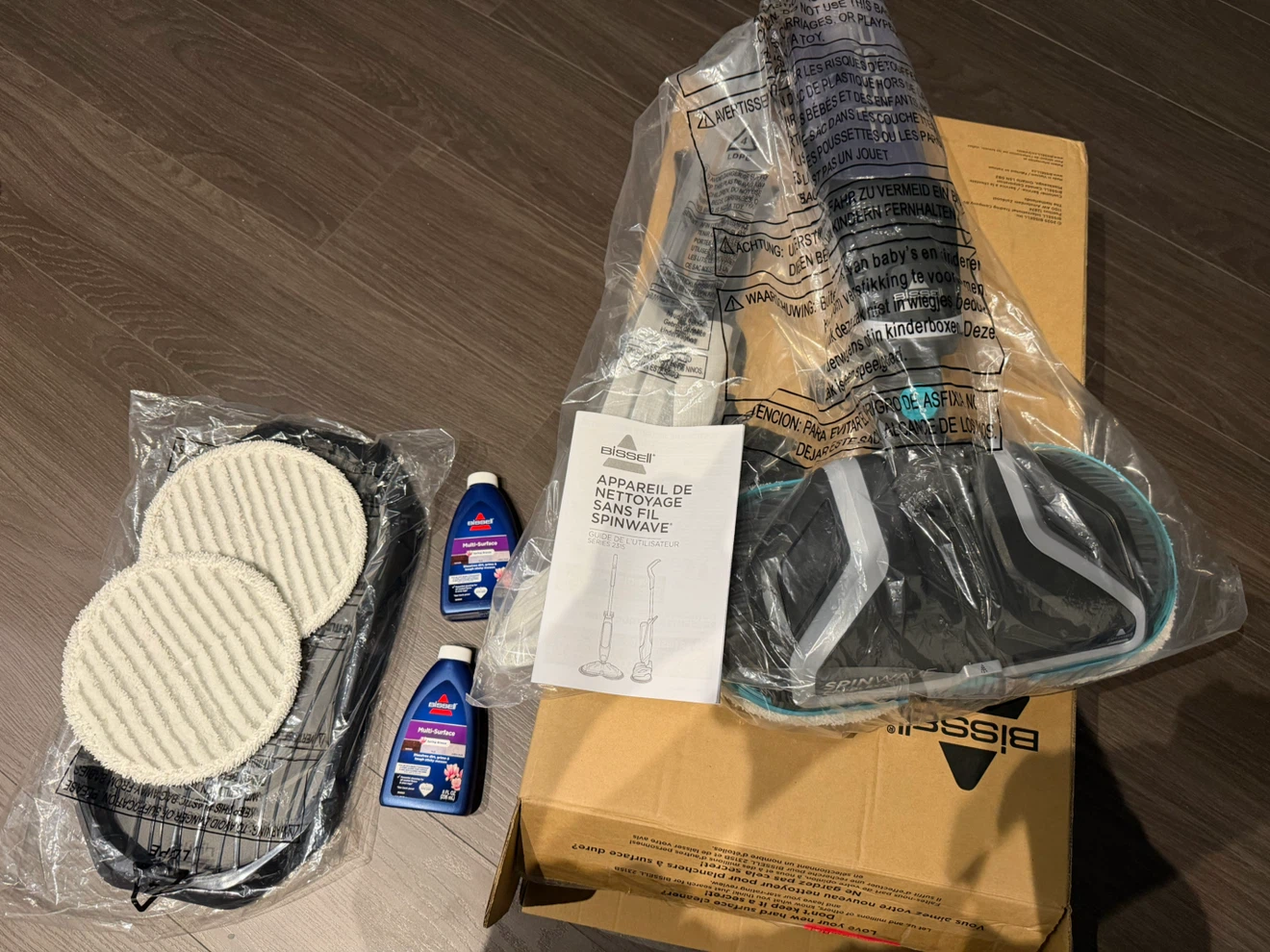 Bissell SpinWave Cordless Hard Floor Mop