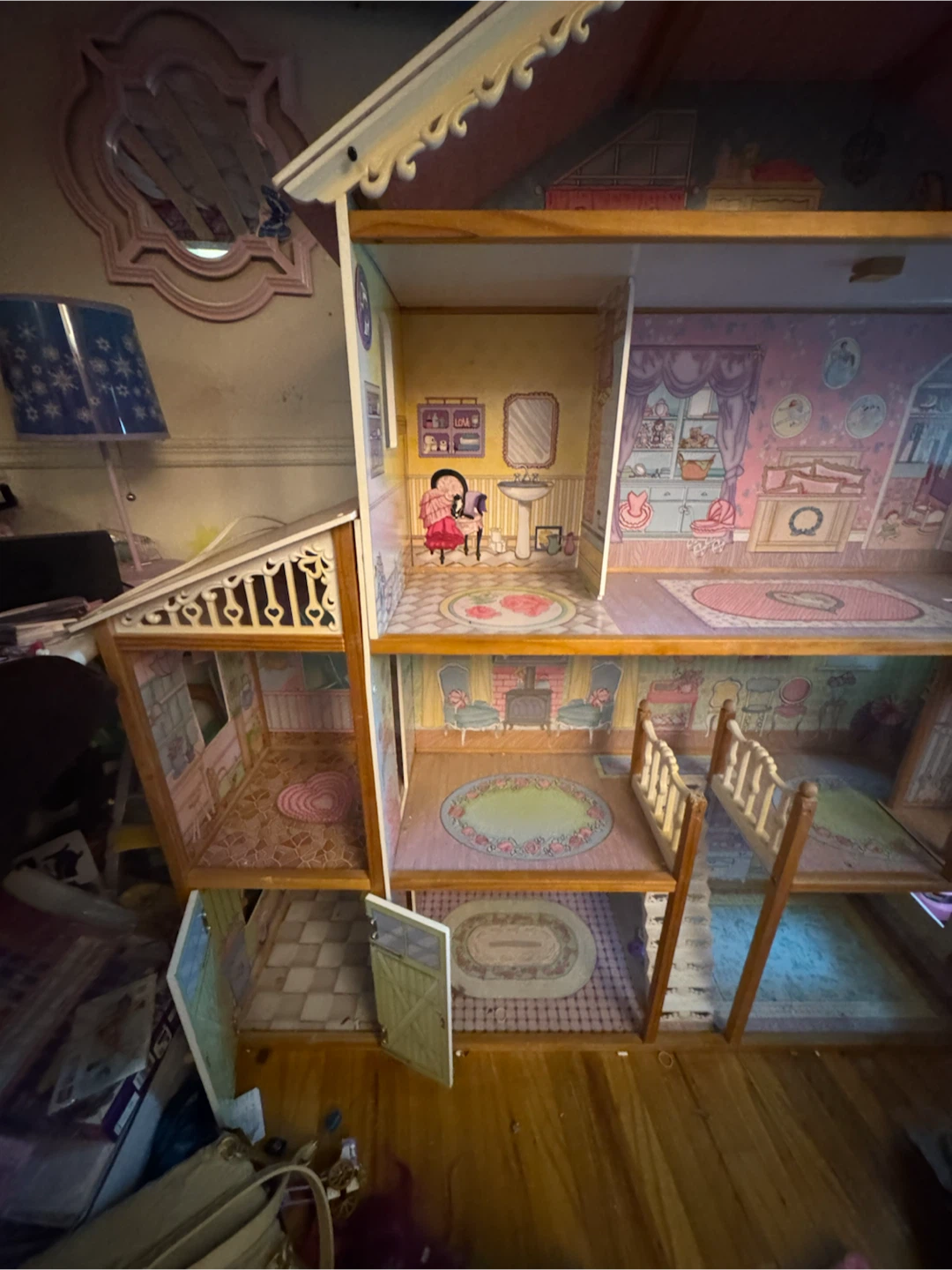 Wooden Dollhouse - photo 4
