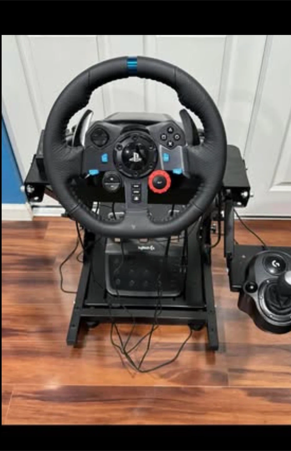 Logitech G920 Racing Wheel and Pedals with Shifter and stand - photo 2