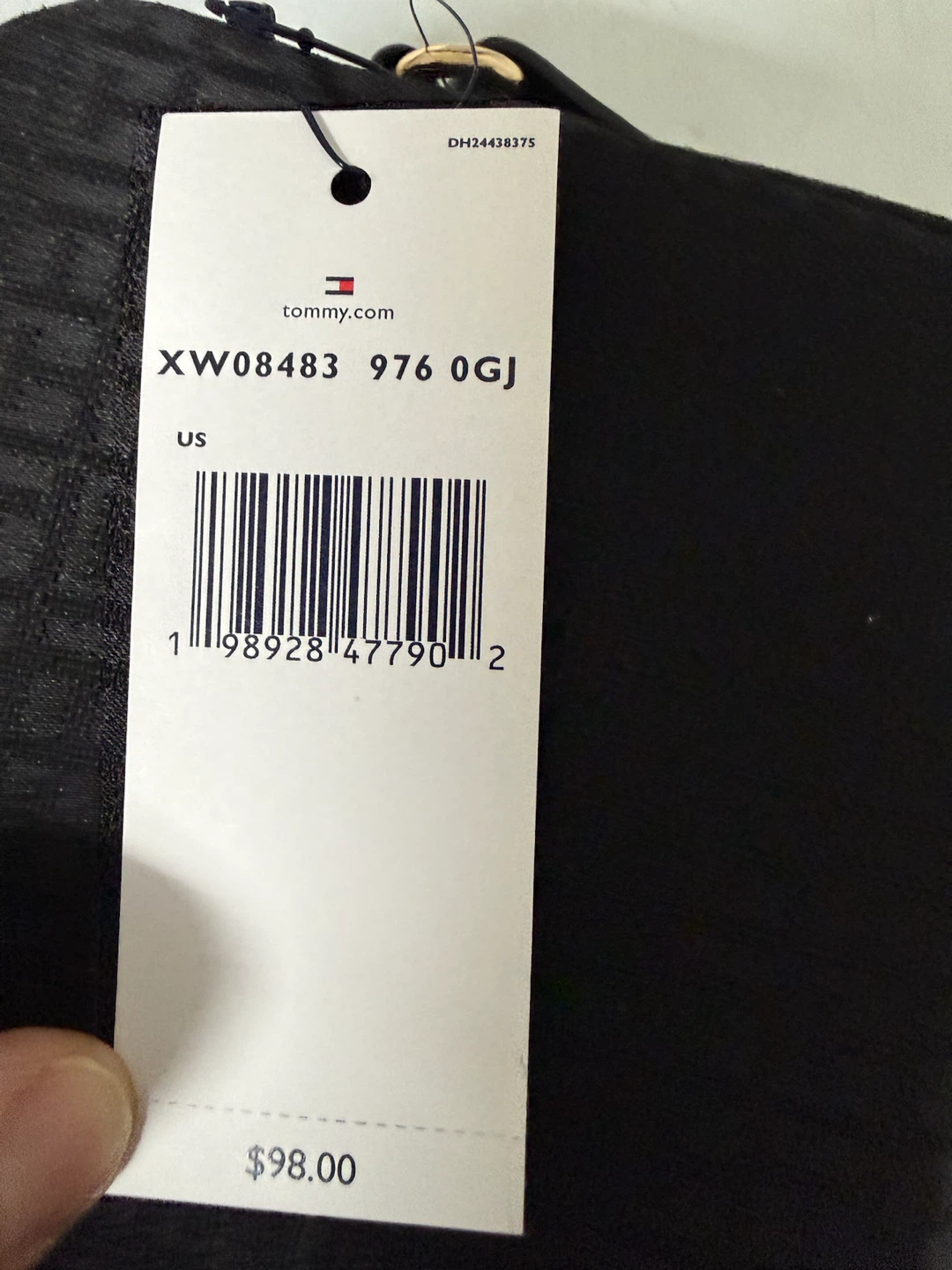 Tommy Hilfiger Black Monogram Crossbody Camera Bag - photo 5