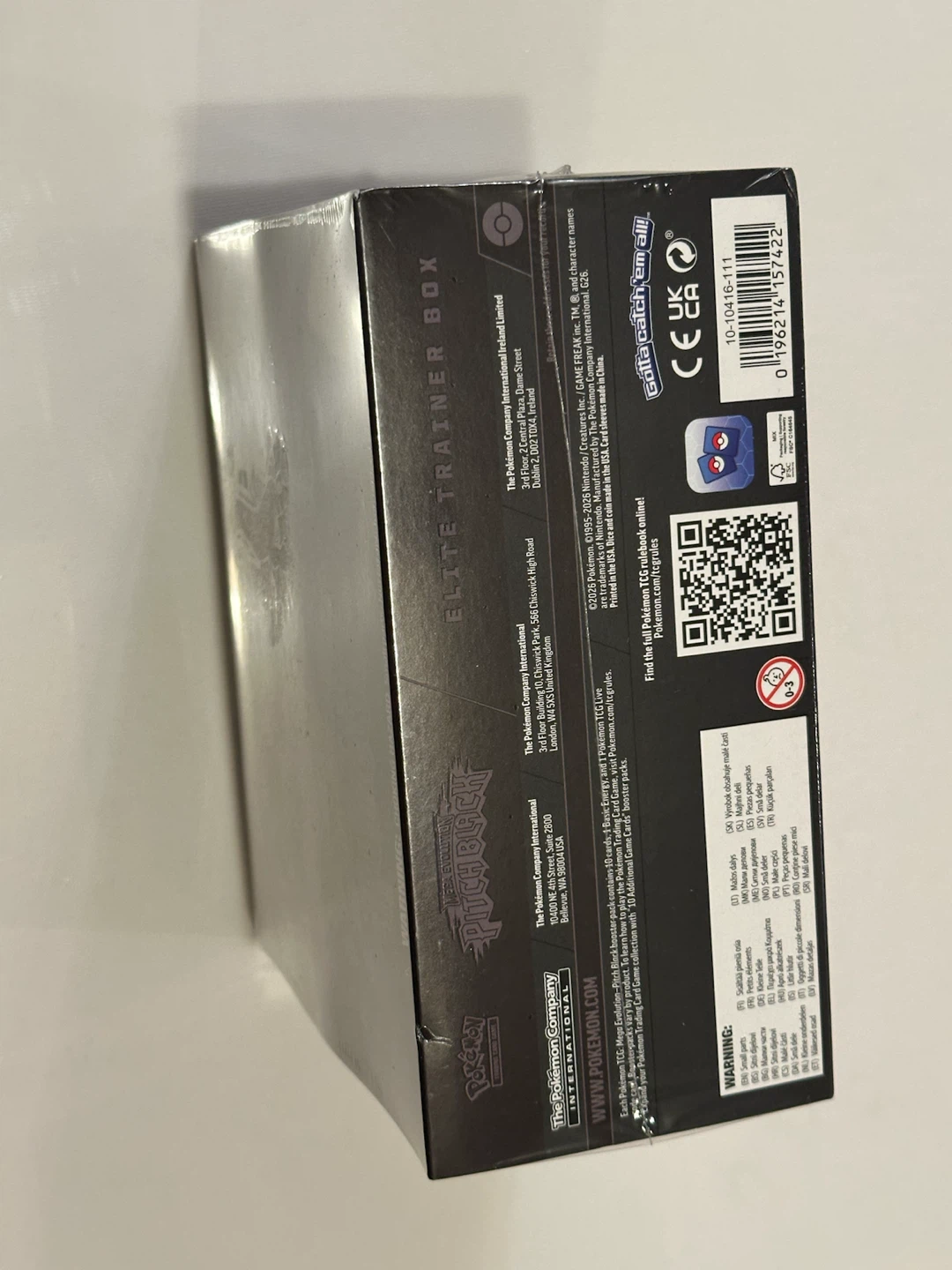 Pokemon Mega Evolutions Pitch Black ETB - photo 4