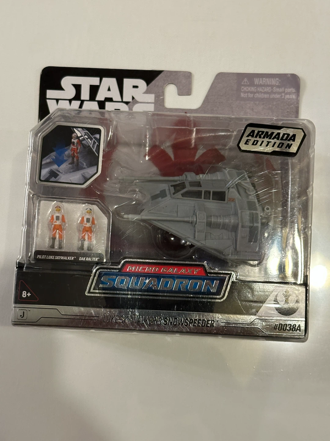 Star Wars Micro Galaxy Squadron Luke Skywalker's Snowspeeder