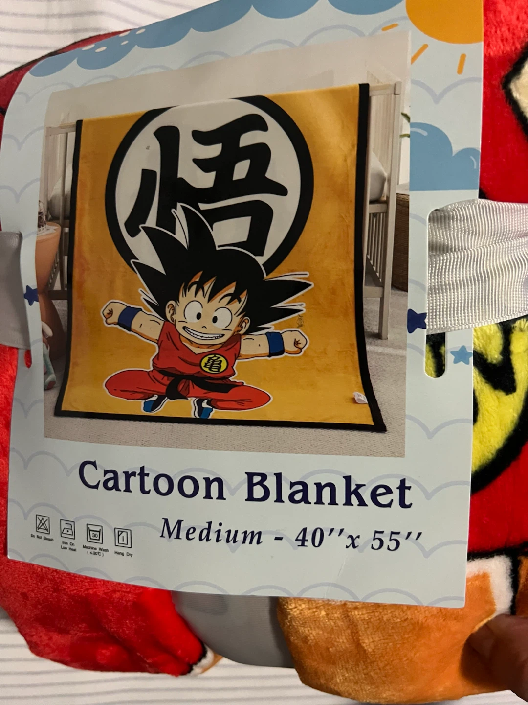 Goku Blanket Medium 40"x55"
