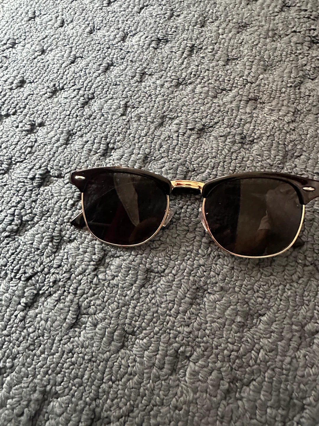 Black Clubmaster Sunglasses