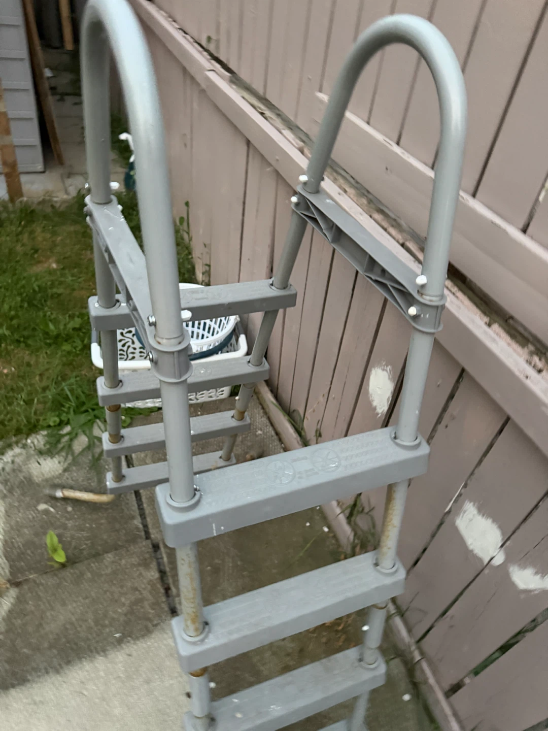 Gray Pool Ladder - photo 2