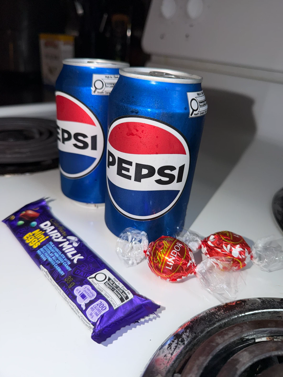 Pepsi with Cadbury Milk Mini Eggs and Lindt Chocolates - photo 3