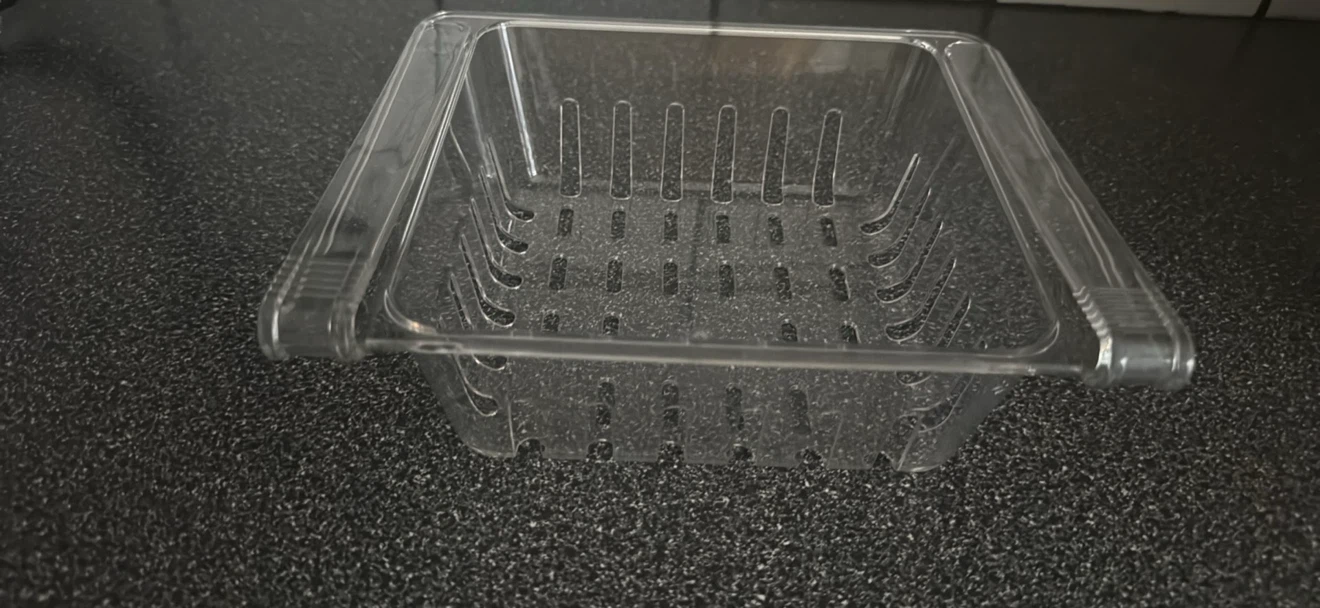 Clear Plastic Fridge Organizer Bins (Set of 2) - photo 5