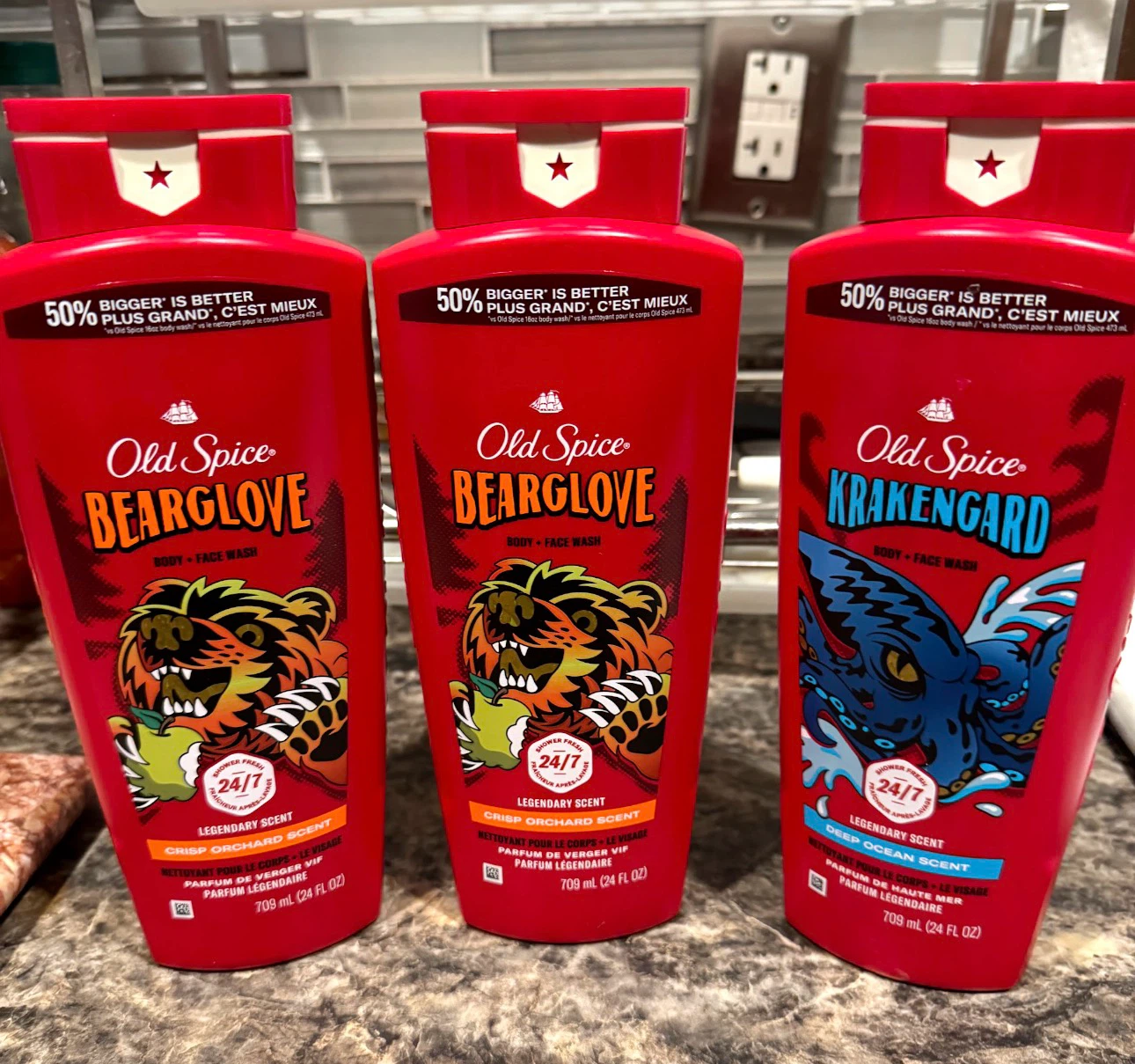Old Spice Body + FaceKrakengard (24oz)