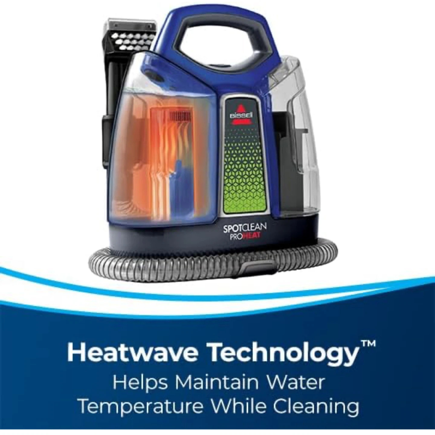 Bissell SpotClean ProHeat Portable Carpet Cleaner - photo 2