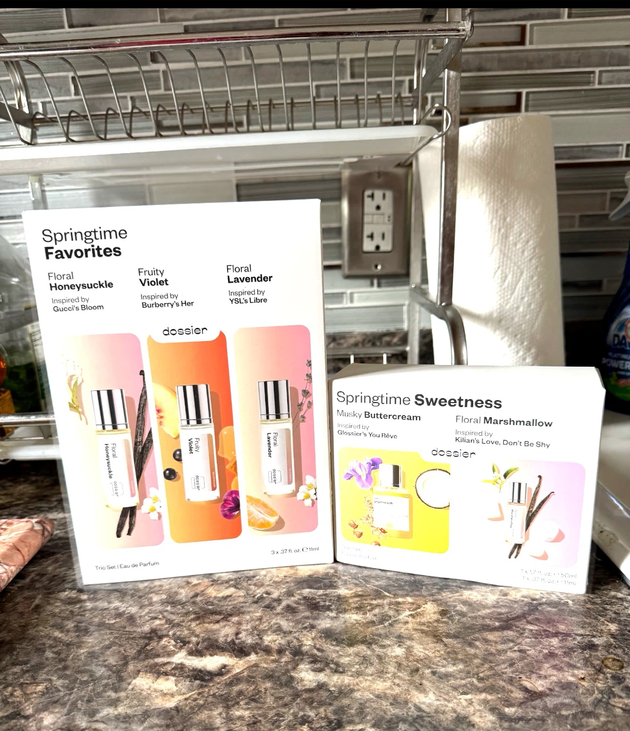 Dossier Springtime Favorites & Sweetness Perfume Trio Set