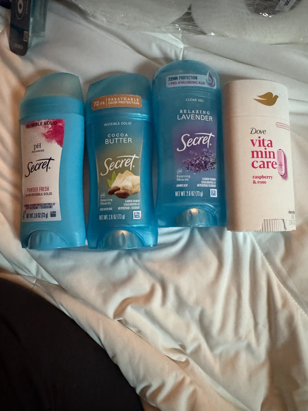 Women and men deodorant $5 each